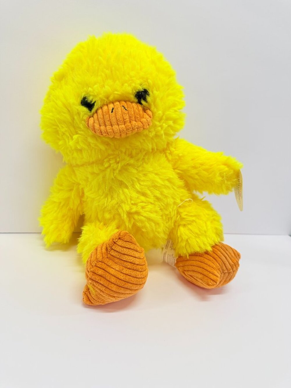 Scruffy By Fiesta Yellow Duck Chick Stuffed Animal Plush Toy NWT